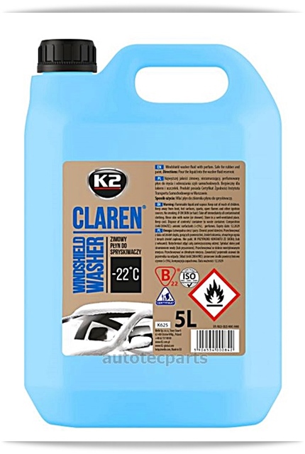 K2 PERFECT Claren -22 Υγρό Παρμπρίζ Έτοιμο  5L -  στο Autotec Δούμας