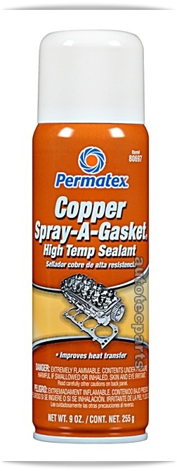 PERMATEX Copper Hi Temp Sealant Spray Χαλκού Φλαντζών 255 GR - Λιπαντικά & Χημικά στο Autotec Δούμας