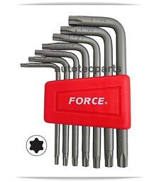 Allen Torx  Κλειδιά  Σετ 7 Tεμ. 5071 FORCE - Εργαλεία Χειρός στο Autotec Δούμας