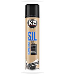 K2 SIL Silikon Spray Σιλικόνης 300 ml - Λιπαντικά & Χημικά στο Autotec Δούμας
