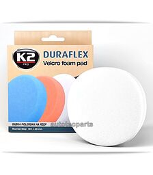 K2 DURAFLEX Velcro Λευκό Μαλακό Σφουγγάρι Γυαλίσματος -  στο Autotec Δούμας