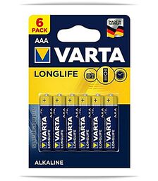 VARTA Μπαταρία  AAA LR-03 1.5 V Longlife Alkaline 6 pack -  στο Autotec Δούμας