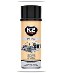 K2 PRO Zinc Ψευδαργύρου Spray  400 ml - Χημικά & Πρόσθετα στο Autotec Δούμας