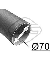 Χαρτοσωλήνας Αέρος Ø 70 mm Εύκαμπτος  ATD - Ανταλλακτικά & Αναλώσιμα στο Autotec Δούμας